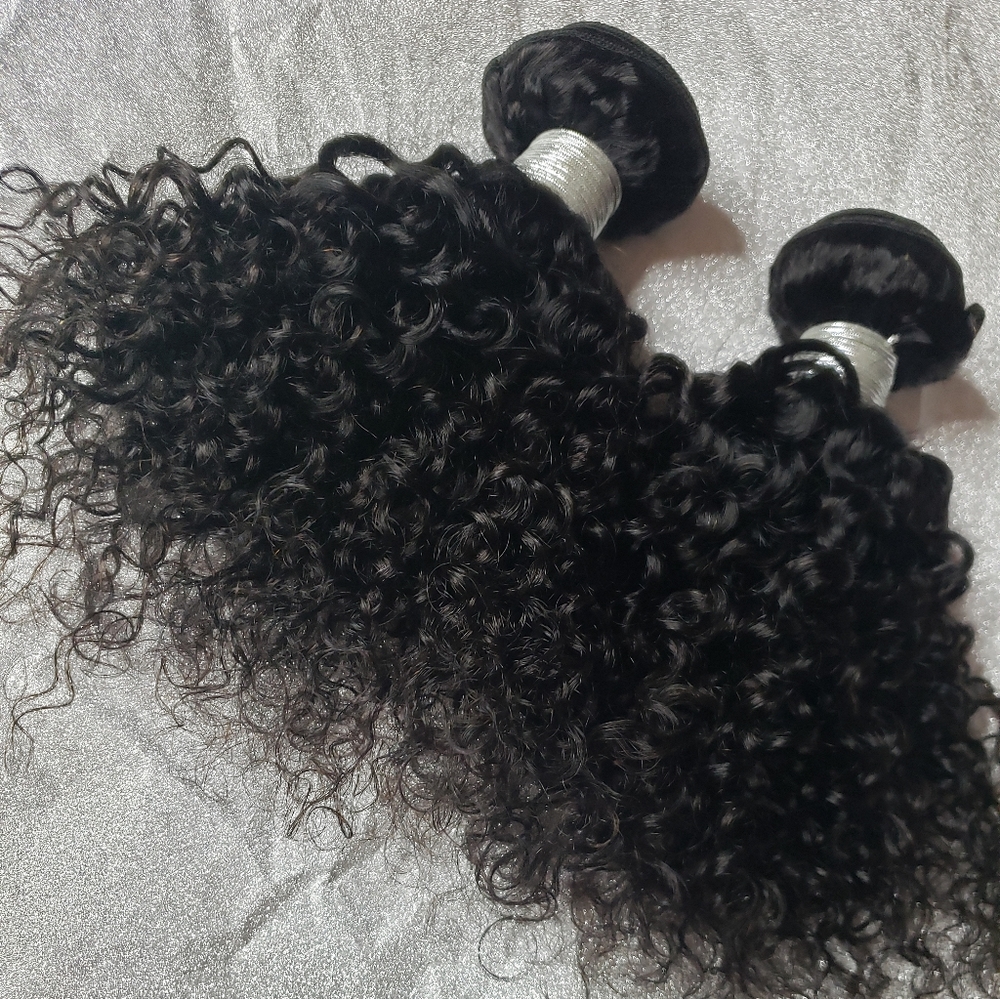 12in curly hair